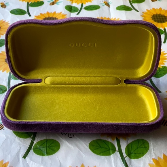 πππ GUCCI VELVET EYEGLASS CASE πππ - Picture 7 of 16